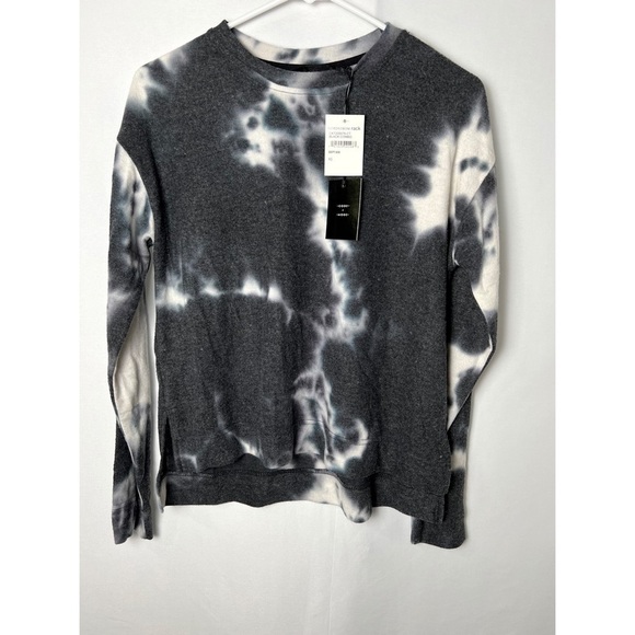 NWT Code X Mode Tie Dye Pullover Cropped Sweatshirt - Picture 1 of 3